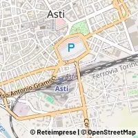 Karte Asti