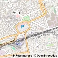 Mapa Asti