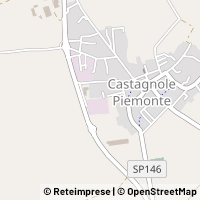 지도 Castagnole Piemonte