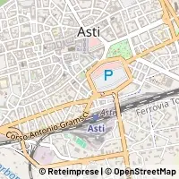 Karte Asti