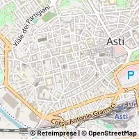 Mapa Asti