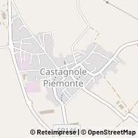 Map Castagnole Piemonte