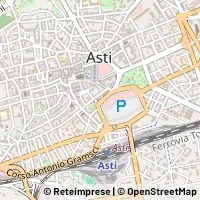 Mapa Asti