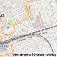 Karte Asti