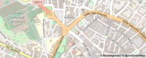 Mappa Lecce