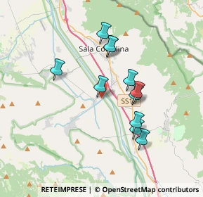 Mappa Via Macchia Mezzana, 84038 Sassano SA, Italia (3.34818)