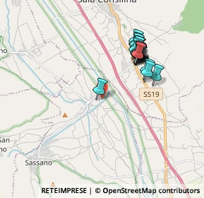 Mappa Via Macchia Mezzana, 84038 Sassano SA, Italia (1.947)