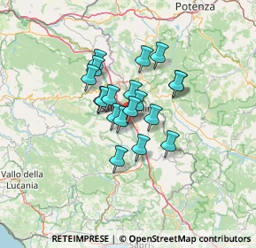 Mappa Via Macchia Mezzana, 84038 Sassano SA, Italia (9.54789)