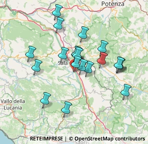 Mappa Via Macchia Mezzana, 84038 Sassano SA, Italia (13.909)