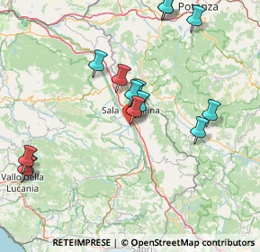 Mappa Via Macchia Mezzana, 84038 Sassano SA, Italia (18.02286)