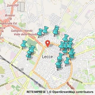 Mappa , 73100 Lecce LE, Italia (0.961)