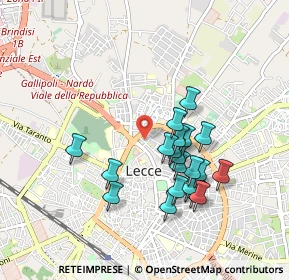 Mappa , 73100 Lecce LE, Italia (0.8825)