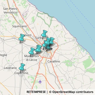 Mappa , 73100 Lecce LE, Italia (4.52833)
