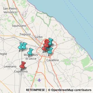 Mappa , 73100 Lecce LE, Italia (5.92917)