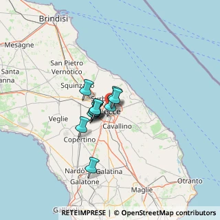 Mappa , 73100 Lecce LE, Italia (8.13273)