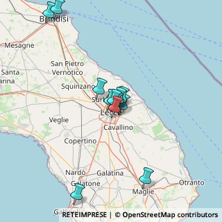 Mappa , 73100 Lecce LE, Italia (12.7625)
