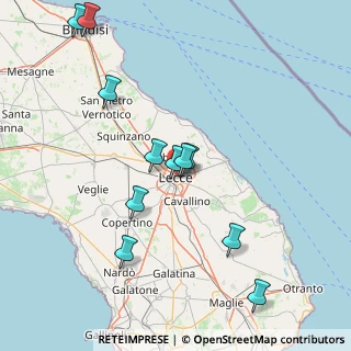 Mappa , 73100 Lecce LE, Italia (17.49182)