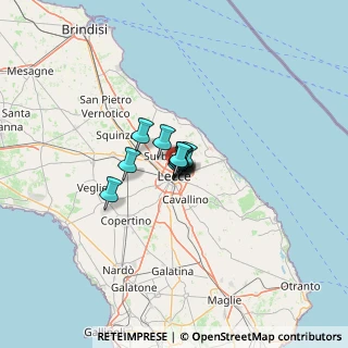 Mappa , 73100 Lecce LE, Italia (4.40545)