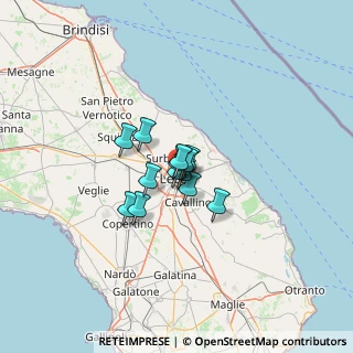 Mappa , 73100 Lecce LE, Italia (6.86615)