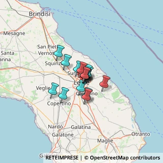 Mappa , 73100 Lecce LE, Italia (6.61438)