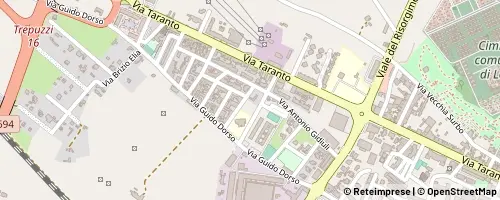 Mappa Lecce