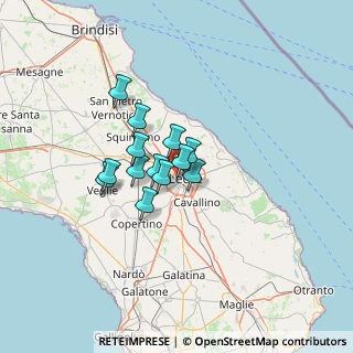 Mappa Via Luigi Martucci, 73100 Lecce LE, Italia (9.01846)