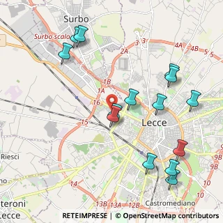 Mappa Via Luigi Martucci, 73100 Lecce LE, Italia (2.53214)