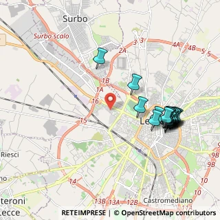 Mappa Via Luigi Martucci, 73100 Lecce LE, Italia (2.313)