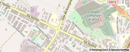 Mappa Lecce