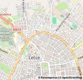 Mappa 73100 Lecce LE, Italia (0.3895)