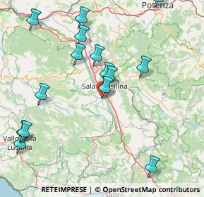 Mappa Via Molinella, 84038 Sassano SA, Italia (20.25)