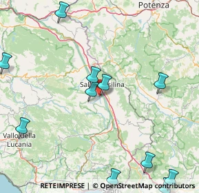 Mappa Via Molinella, 84038 Sassano SA, Italia (25.27917)