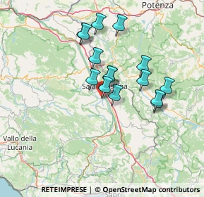 Mappa Via Molinella, 84038 Sassano SA, Italia (12.57667)