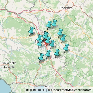 Mappa Località Fonti, 84036 Sala Consilina SA, Italia (9.966)