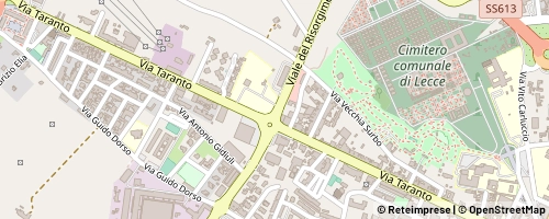 Mappa Lecce