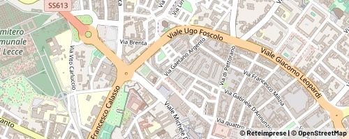 Mappa Lecce