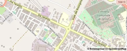 Mappa Lecce