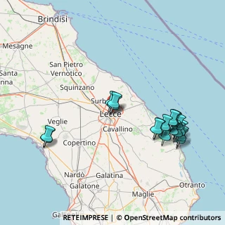 Mappa Viale G. Leopardi, 73100 Lecce LE, Italia (17.98)