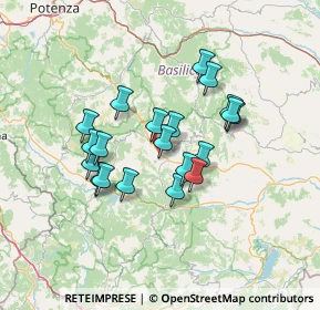 Mappa Strada Saurina, 85010 Guardia Perticara PZ, Italia (12.0595)