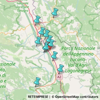 Mappa Località Fontanelle, 84036 Sala Consilina SA, Italia (6.14833)