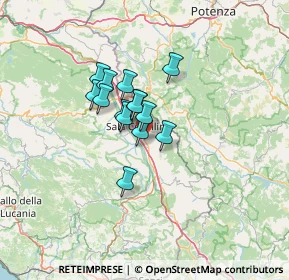 Mappa Località Fontanelle, 84036 Sala Consilina SA, Italia (9.01857)