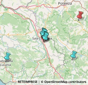 Mappa Località Fontanelle, 84036 Sala Consilina SA, Italia (9.76545)