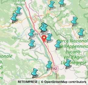 Mappa Via Bisanti, 84036 Sala Consilina SA, Italia (9.7865)