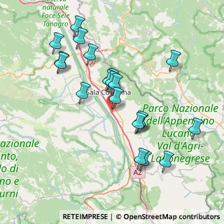 Mappa Via Bisanti, 84036 Sala Consilina SA, Italia (8.3015)