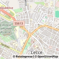 Map Lecce