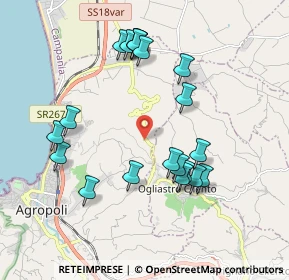 Mappa SS 18 Tirrena Inferiore, 84061 Ogliastro Cilento SA, Italia (2.0865)