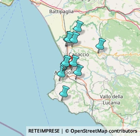 Mappa SS 18 Tirrena Inferiore, 84061 Ogliastro Cilento SA, Italia (9.15182)