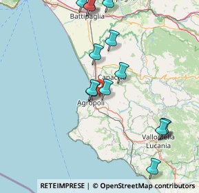 Mappa SS 18 Tirrena Inferiore, 84061 Ogliastro Cilento SA, Italia (18.80357)
