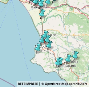 Mappa SS 18 Tirrena Inferiore, 84061 Ogliastro Cilento SA, Italia (19.56941)