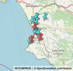 Mappa SS 18 Tirrena Inferiore, 84061 Ogliastro Cilento SA, Italia (8.24769)
